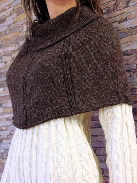 Gonna poncho di alpaca New Samanta