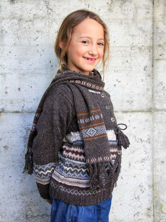 5 Sciarpe Per Bambini O-ring - Cotone, Antivento, Modelli Cartoon, Per Tutte Le Stagioni - Foto 9