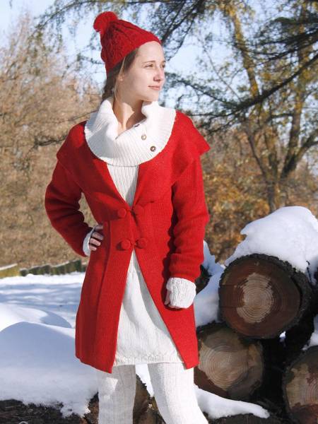 Cappotto invernale donna in alpaca Irina