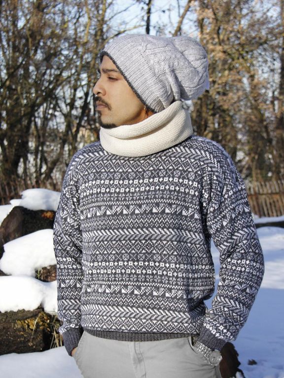 Maglioni in lana di alpaca uomo on sale