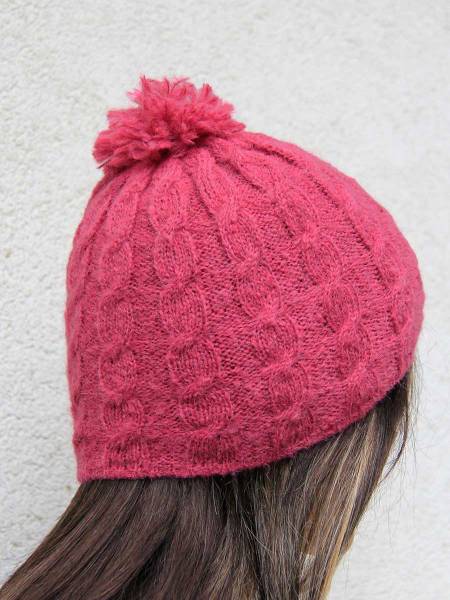 Berretto Alpaca bouclè Eva