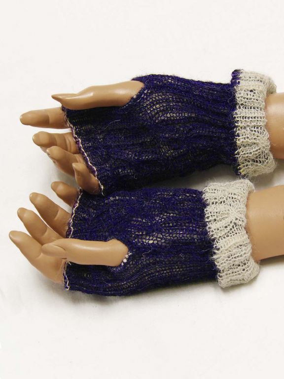 Jökulríki Guanti Senza Dita In Lana Merino – Caldi, Con Palmo Antiscivolo, Per Uomo E Donna, Ideali Per Inverno E Outdoor - 4