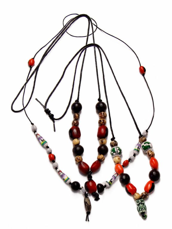 Collana etnica portafortuna Ginny.