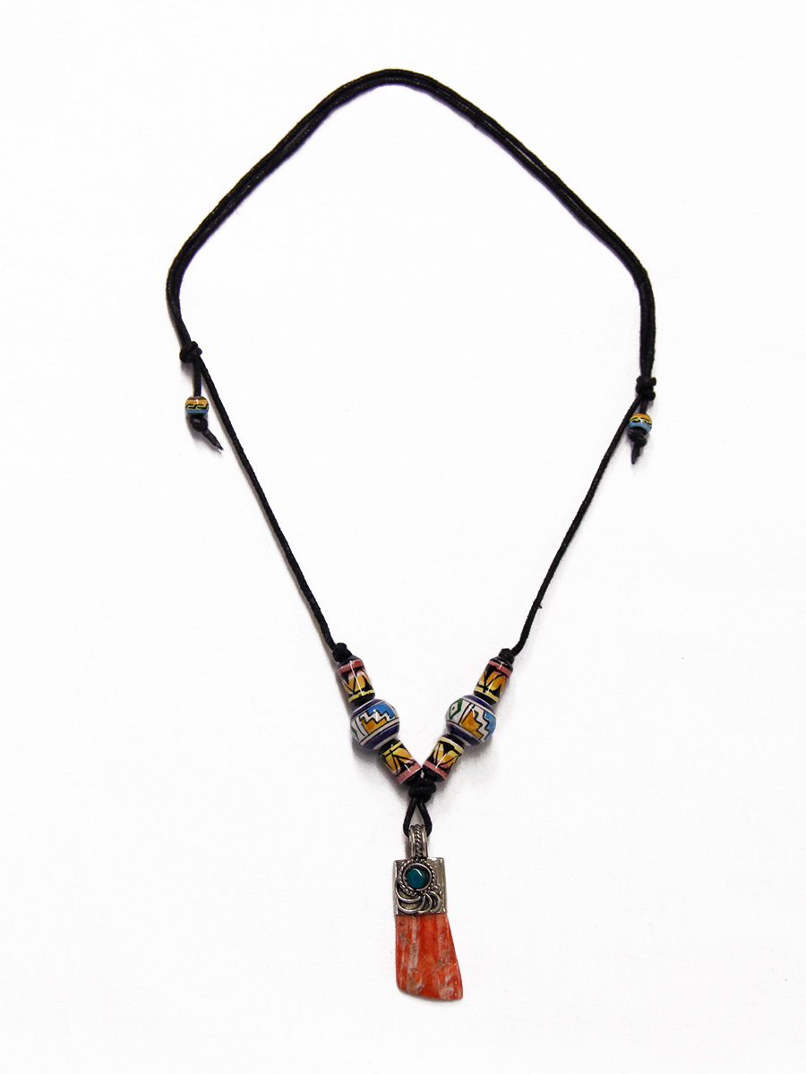 Collana con conchiglia Spondylus - cod.1.