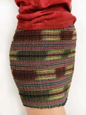 Damen Miniröcke Boho.