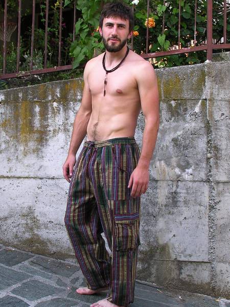 Pantaloni etnici uomo Pantaloni uomo estivi La Mamita