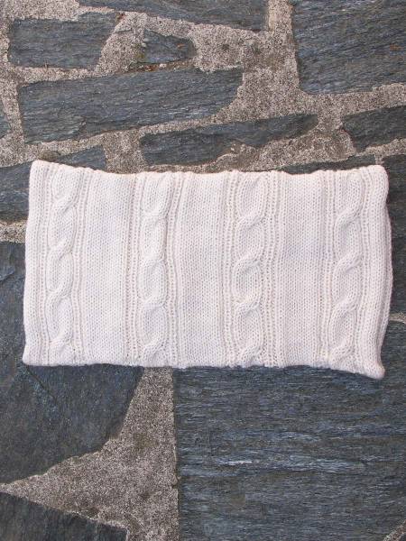 Sciarpa ad anello di alpaca Treccia