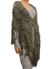 Vestito lana Janis e poncho penelope.