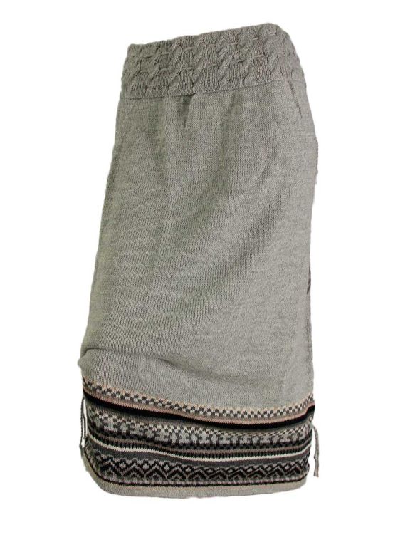 Ylingjun Gonna Lunga In Lana Per Donna – Vita Alta, Elastica, Con Tasche, Svasata, Invernale