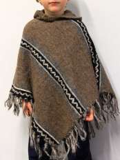 kinder alpakawolle poncho Nada.