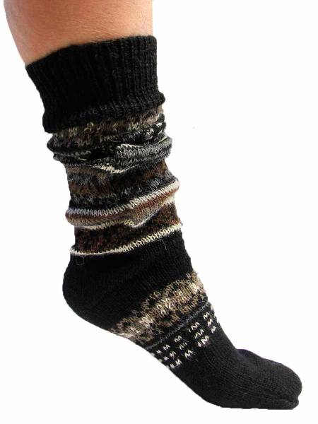 GoWith 3094 | 2 Paia Calze Invernali In Lana Di Alpaca | Spesse E Morbide | Unisex | Taglie Da 38 A 47