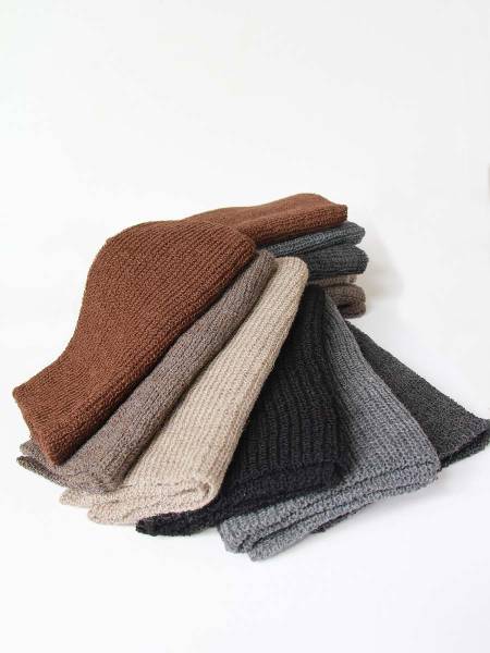 2 Pezzi Fasce Per Capelli Donna Inverno In Maglia - Paraorecchie Elastiche Morbide, Copri Orecchie Annodato (Nero E Grigio) - 4