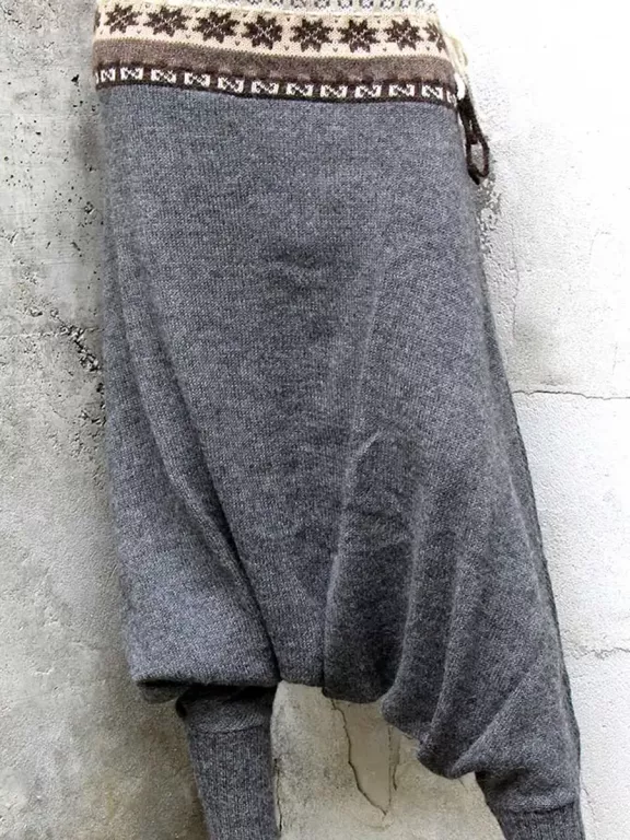 Pantaloni harem invernali outlet