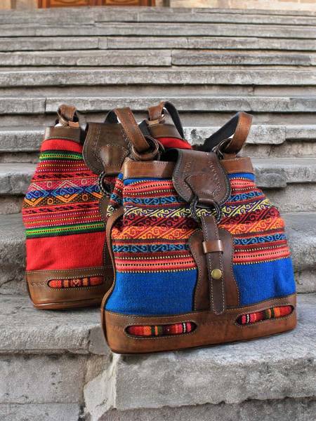 Borsa cuoio artigianale Lia