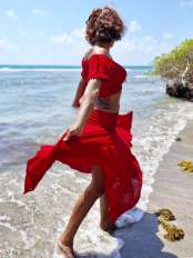 Come vestirsi stile boho Elena Scarlett.