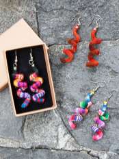 Pendientes hippie Ines.