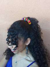 Elastique cheveux Lu.