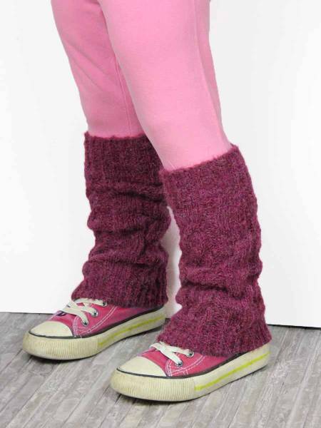 Scaldamuscoli In Lana Merino Per Bambini - Caldi E Morbidi A Coste, Taglie 1-2 - Foto 6