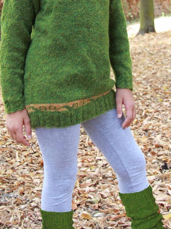 Scaldamuscoli Per Bambini In Cashmere E Lana Merino - Taglia Unica 0-3 Anni, Hoppediz