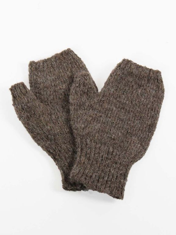 ZOCONE Guanti Senza Dita Uomo/Donna - 2 Paia, Morbidi In Lana Alpaca, Caldi E Antivento