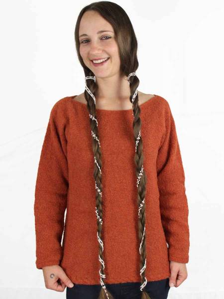 Maglia alpaca scollo a barca Clarissa