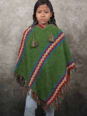 Poncho di lana Andy.