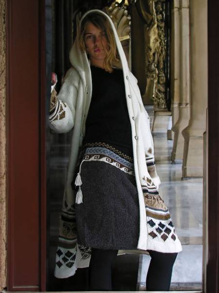 Cappotto in lana di alpaca Susanna