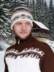 men's alpaca beanie.