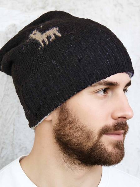 Cappello Uomo, Berretto Lana Uomo Lavorato a Maglia Berretto Invernale