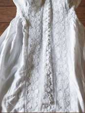 Kurzes weißes Kleid Zefira.