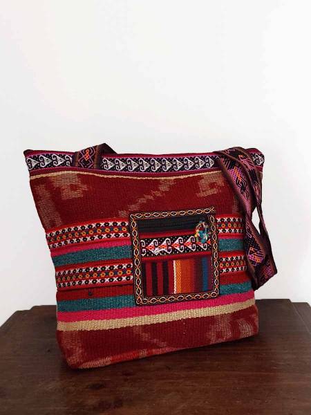 Borsa etnica colorata Zinnia