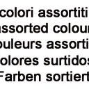 colori assortiti
