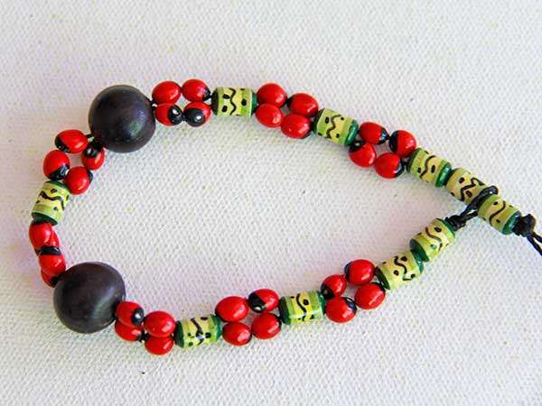 HUASAI Braccialetto Con Pietre Naturali Per Infermiere - Regalo Apprezzamento Laurea, Regolabile - 2